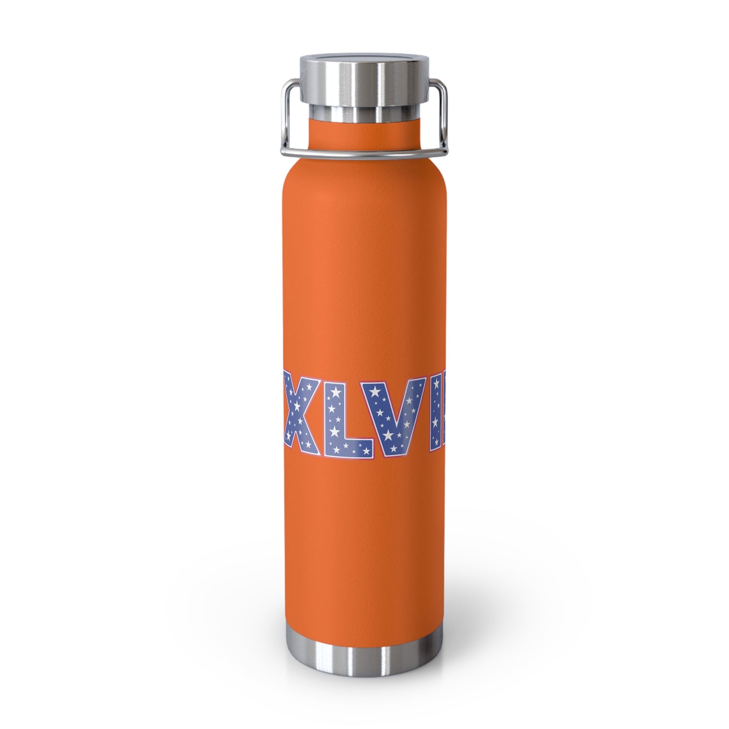 22oz Copper Insulated Water Bottle - XLVII Design