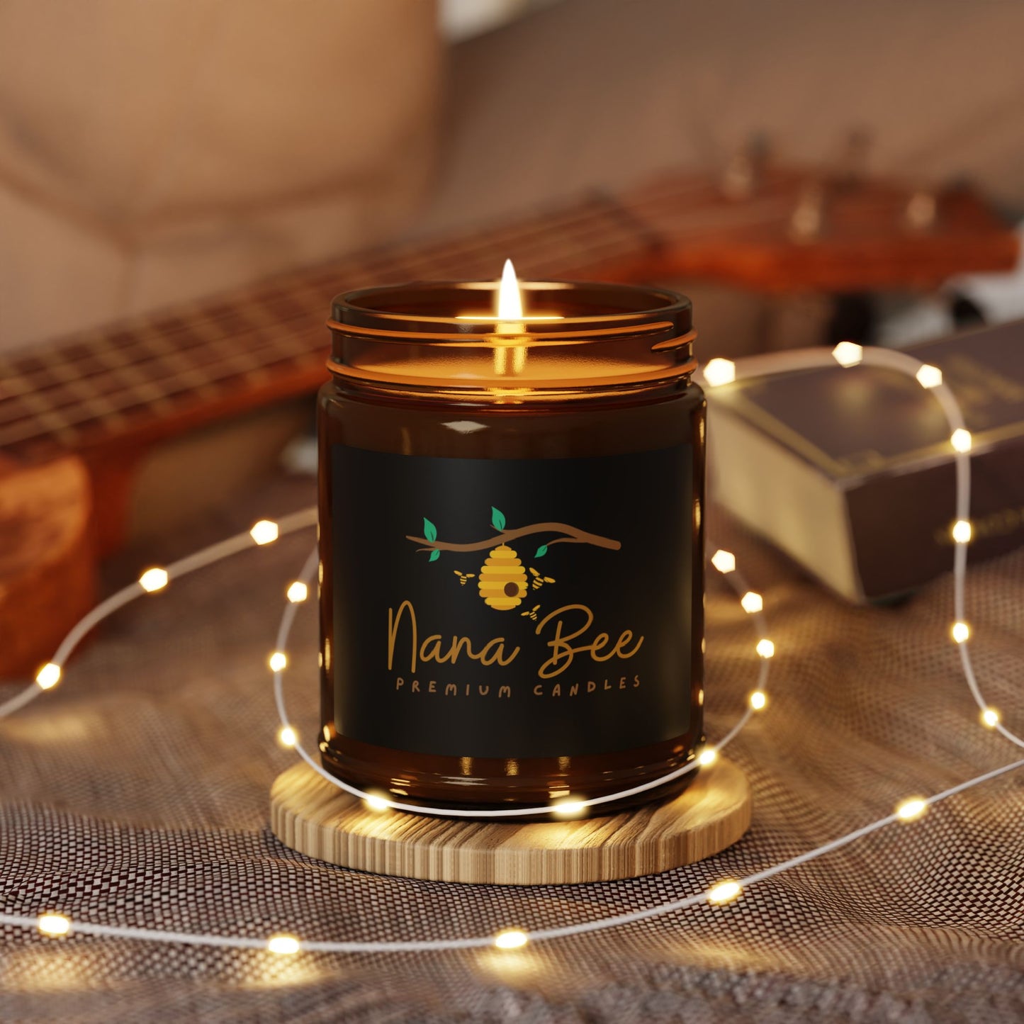 Nana Bee Premium Amber Soy Candle