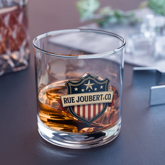 Patriotic Rocks Glass - 10oz Vintage Design