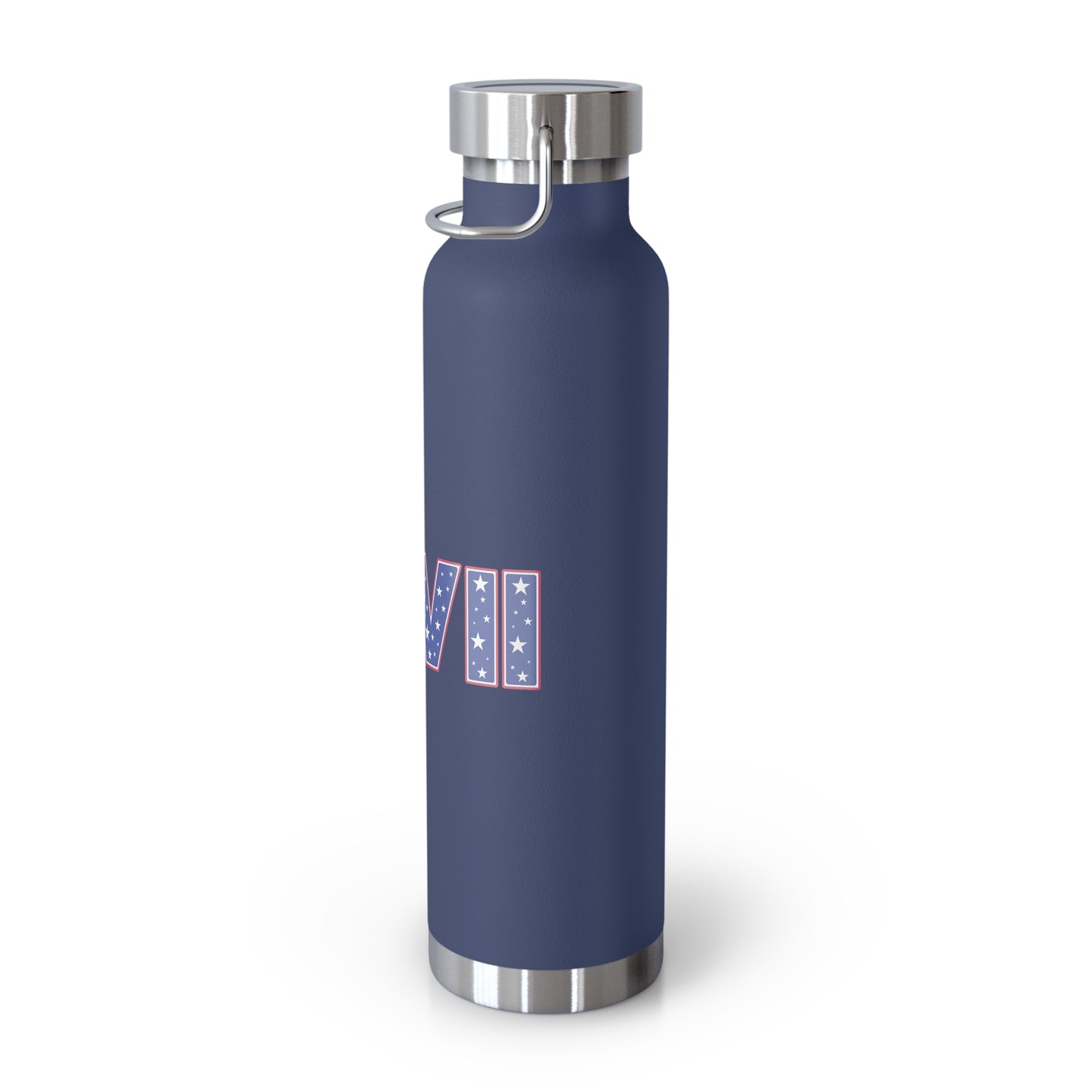 22oz Copper Insulated Water Bottle - XLVII Design