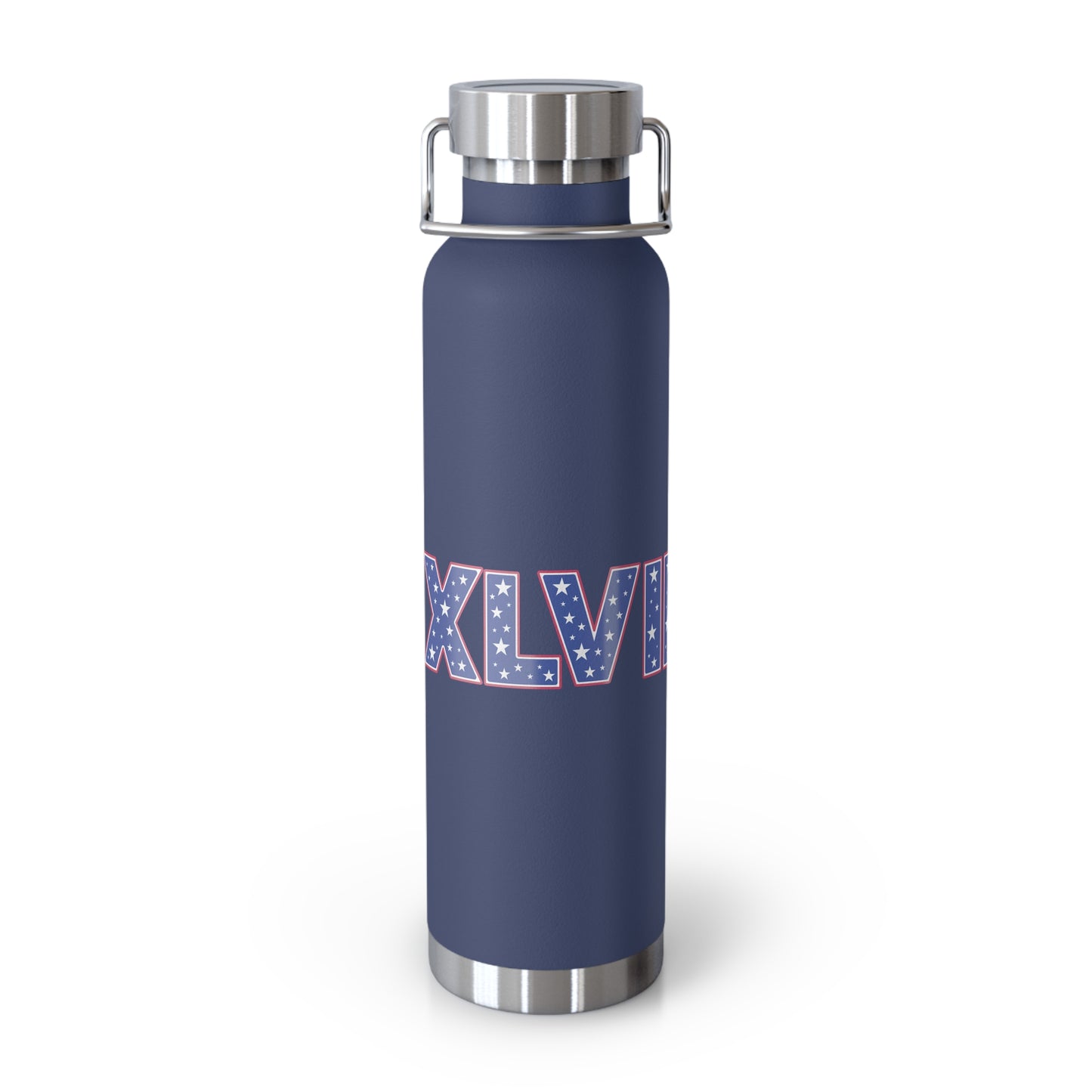 22oz Copper Insulated Water Bottle - XLVII Design