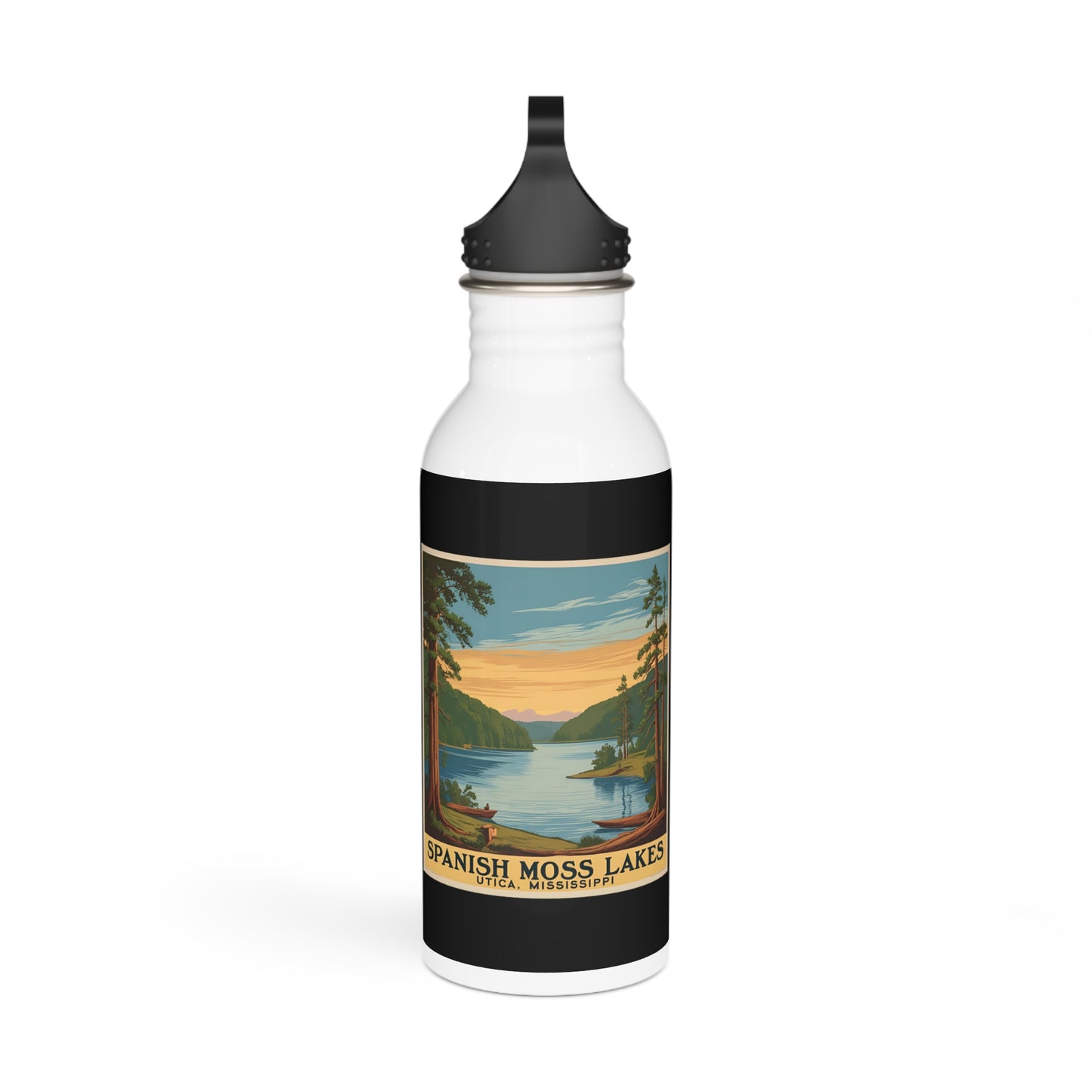 Vintage Stainless Steel Water Bottle
