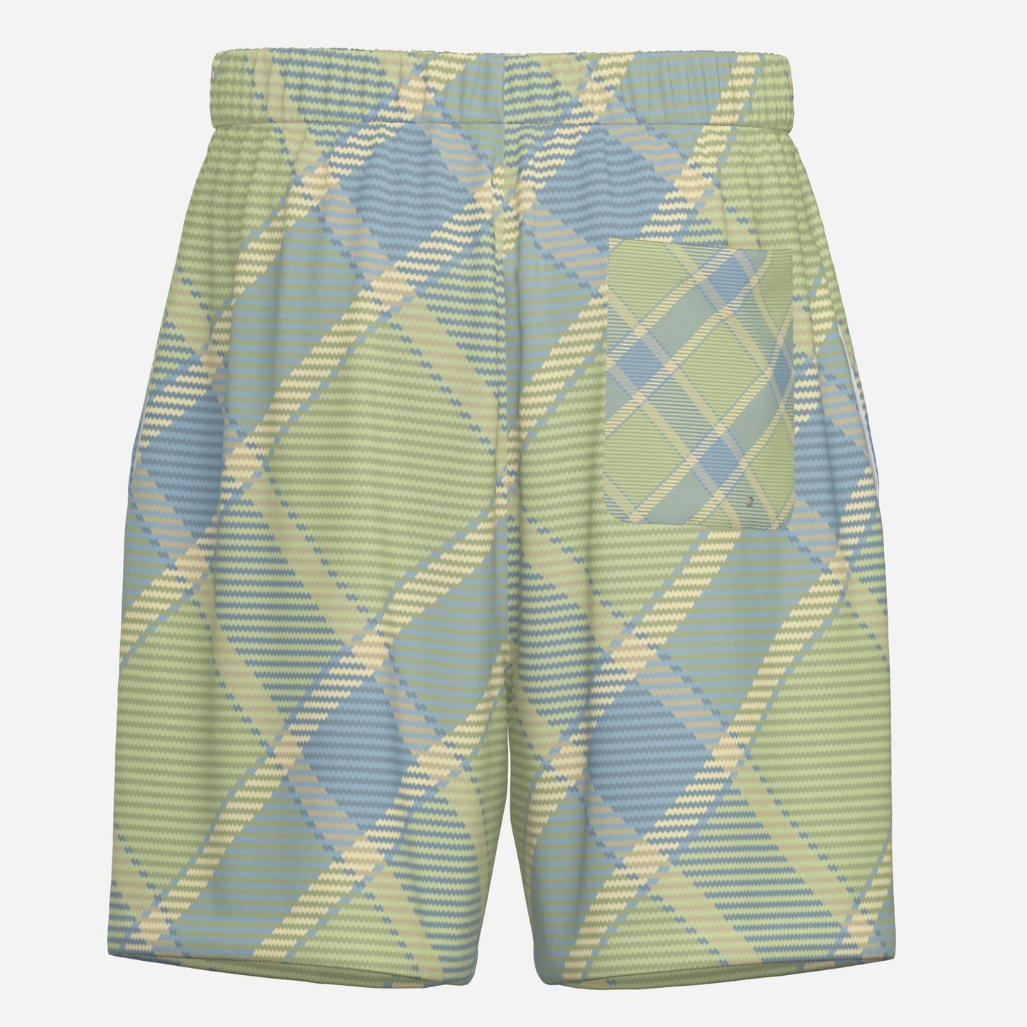 Men's Beach Shorts with Pocket Hole-Waterproof 4-Sided Bullet 120 GSM