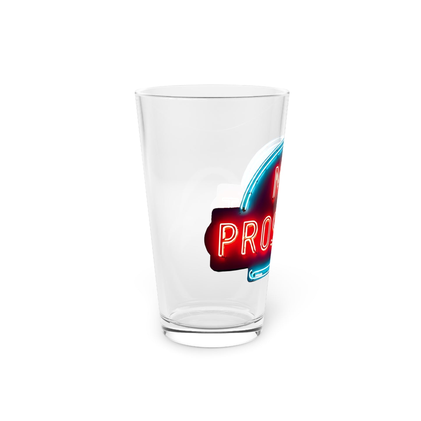 Mount Prospect Neon Sign Pint Glass | 16oz