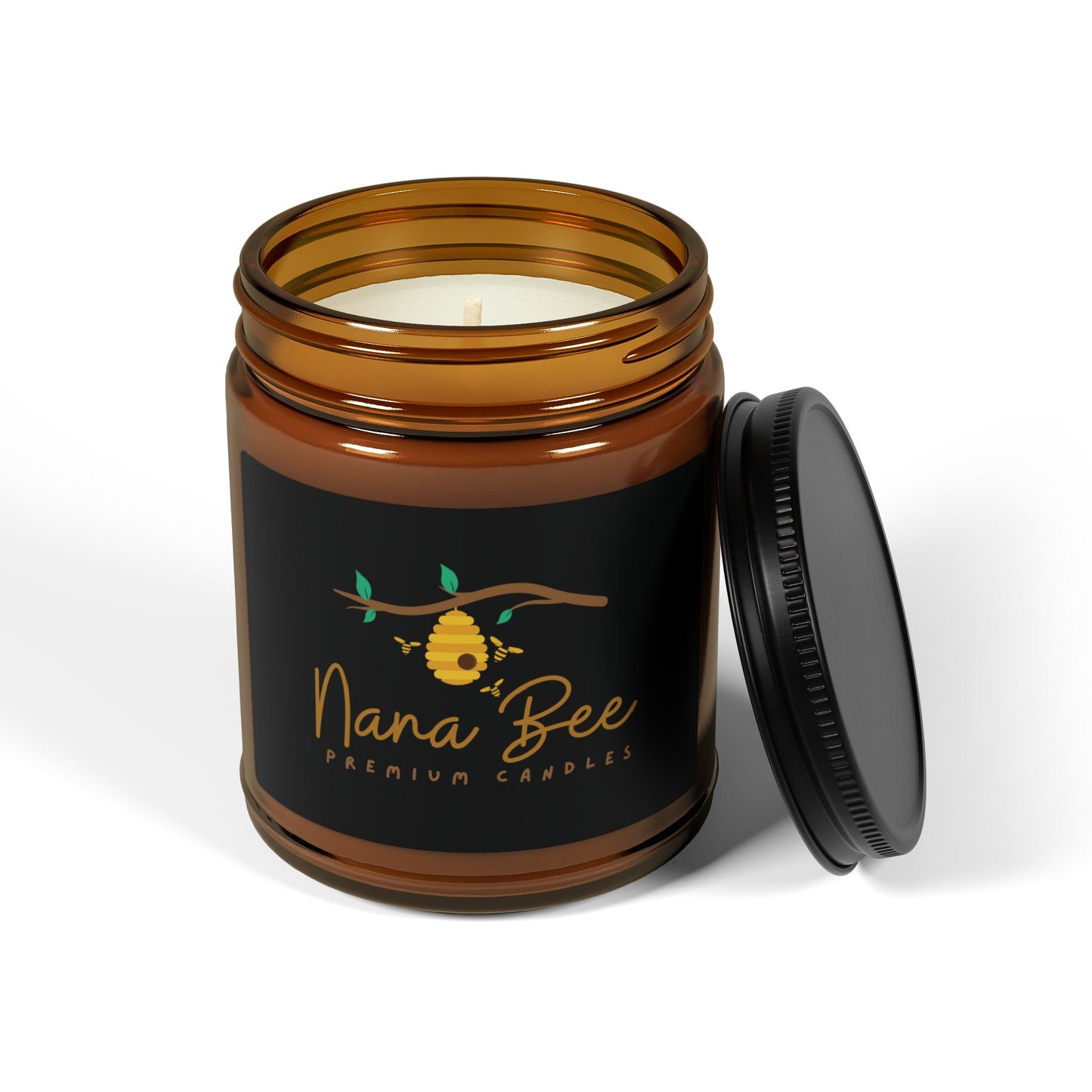 Nana Bee Premium Amber Soy Candle