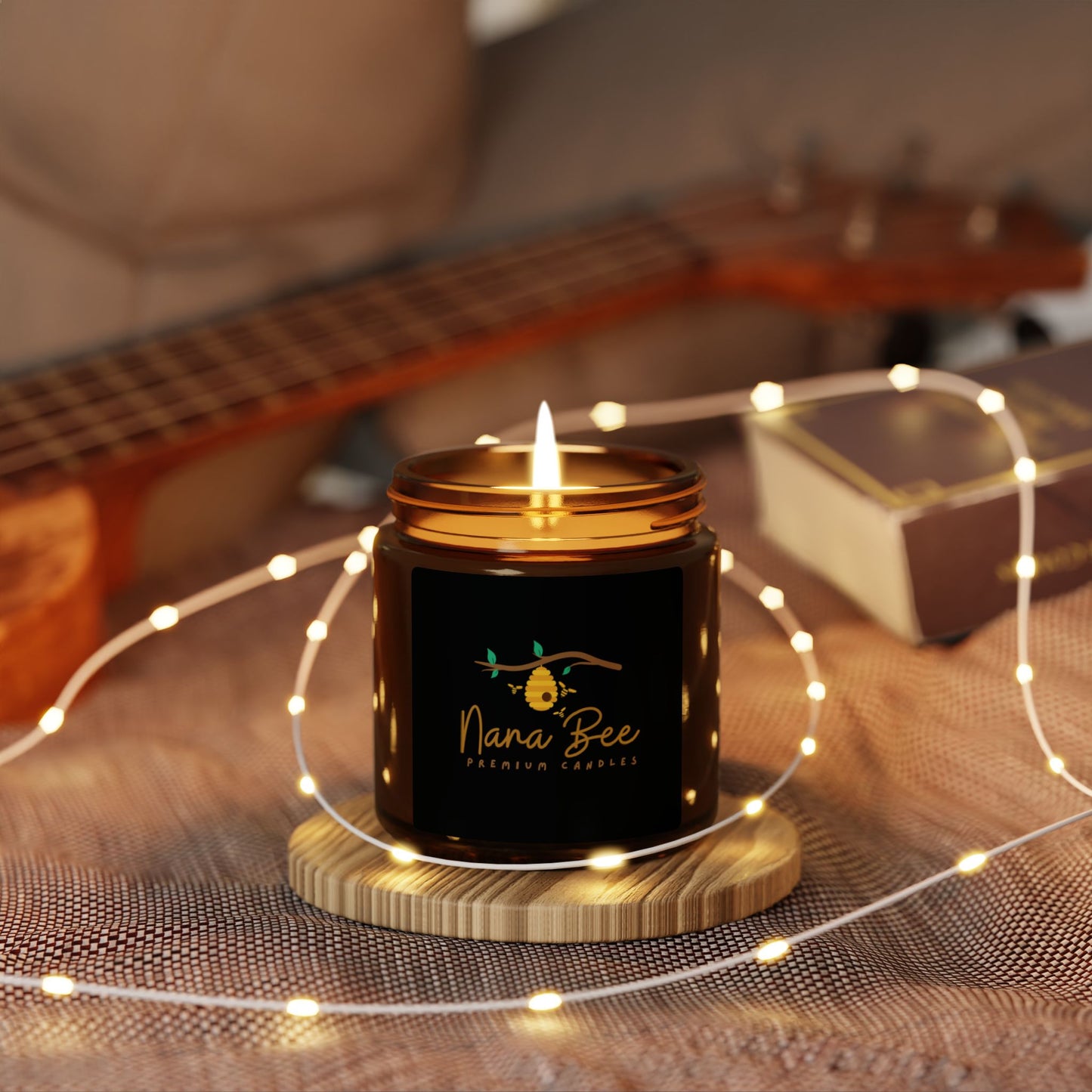 Nana Bee Premium Amber Soy Candle