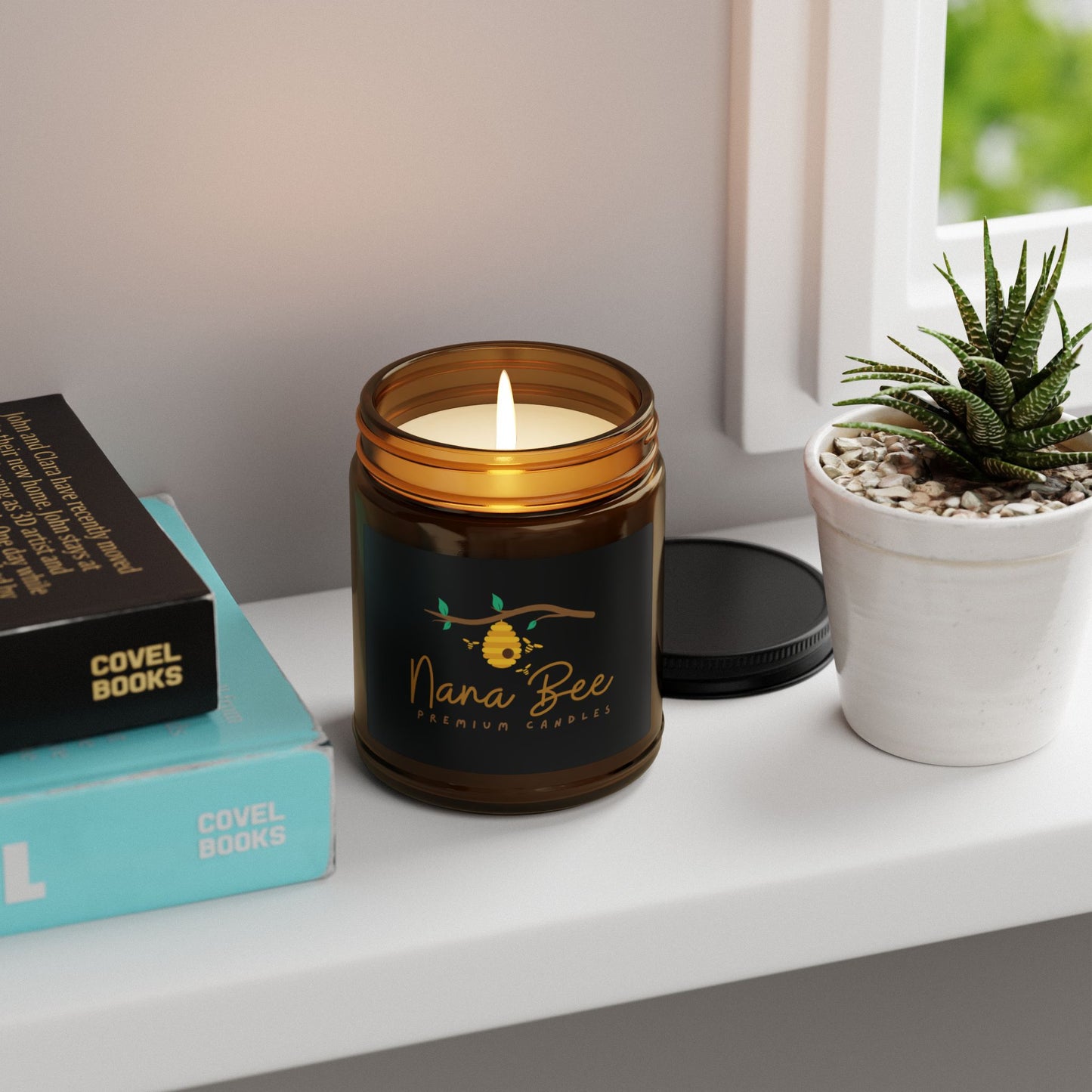 Nana Bee Premium Amber Soy Candle