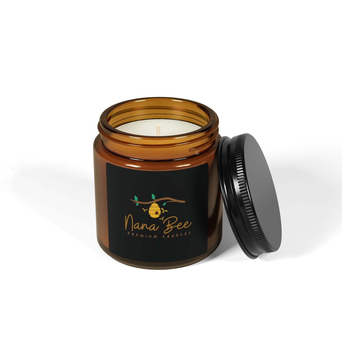 Nana Bee Premium Amber Soy Candle