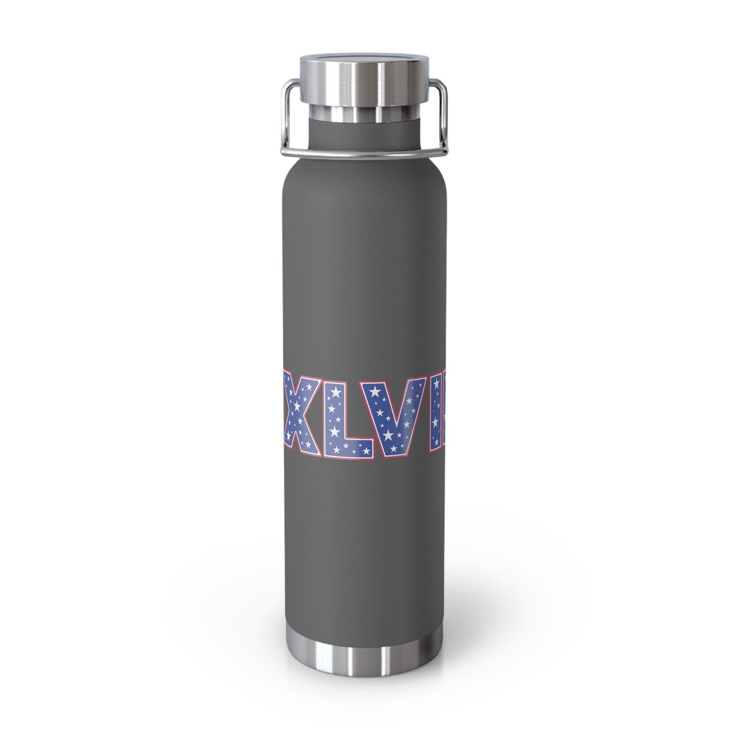 22oz Copper Insulated Water Bottle - XLVII Design