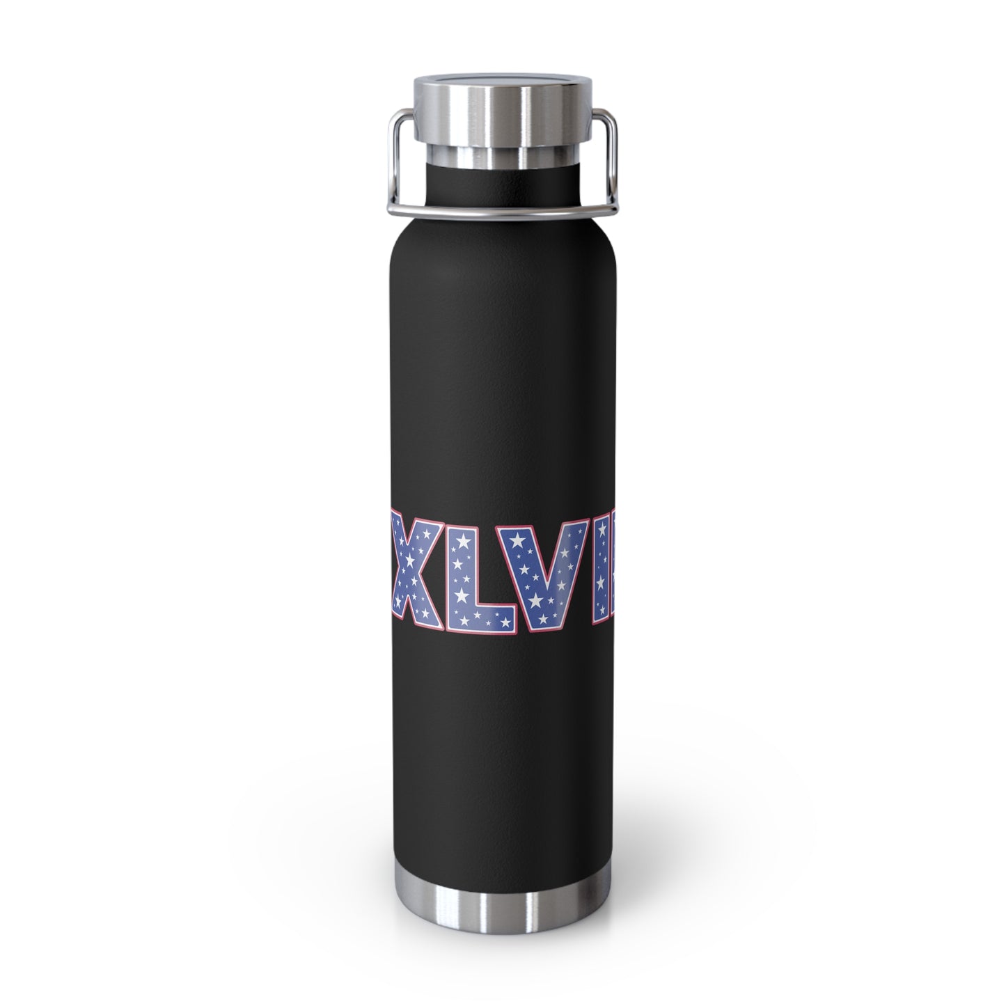 22oz Copper Insulated Water Bottle - XLVII Design