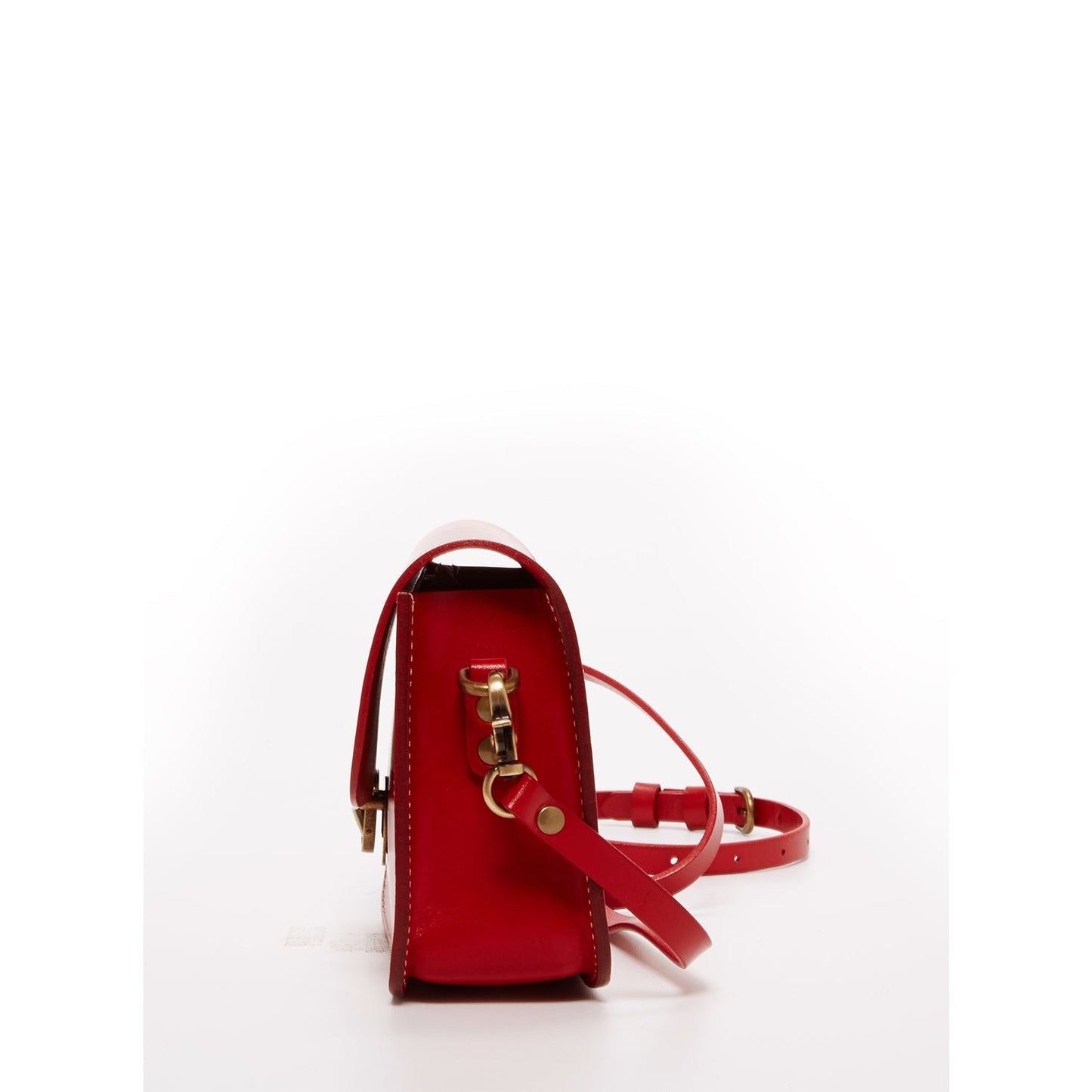 Nana Red Leather Crossbody Bag