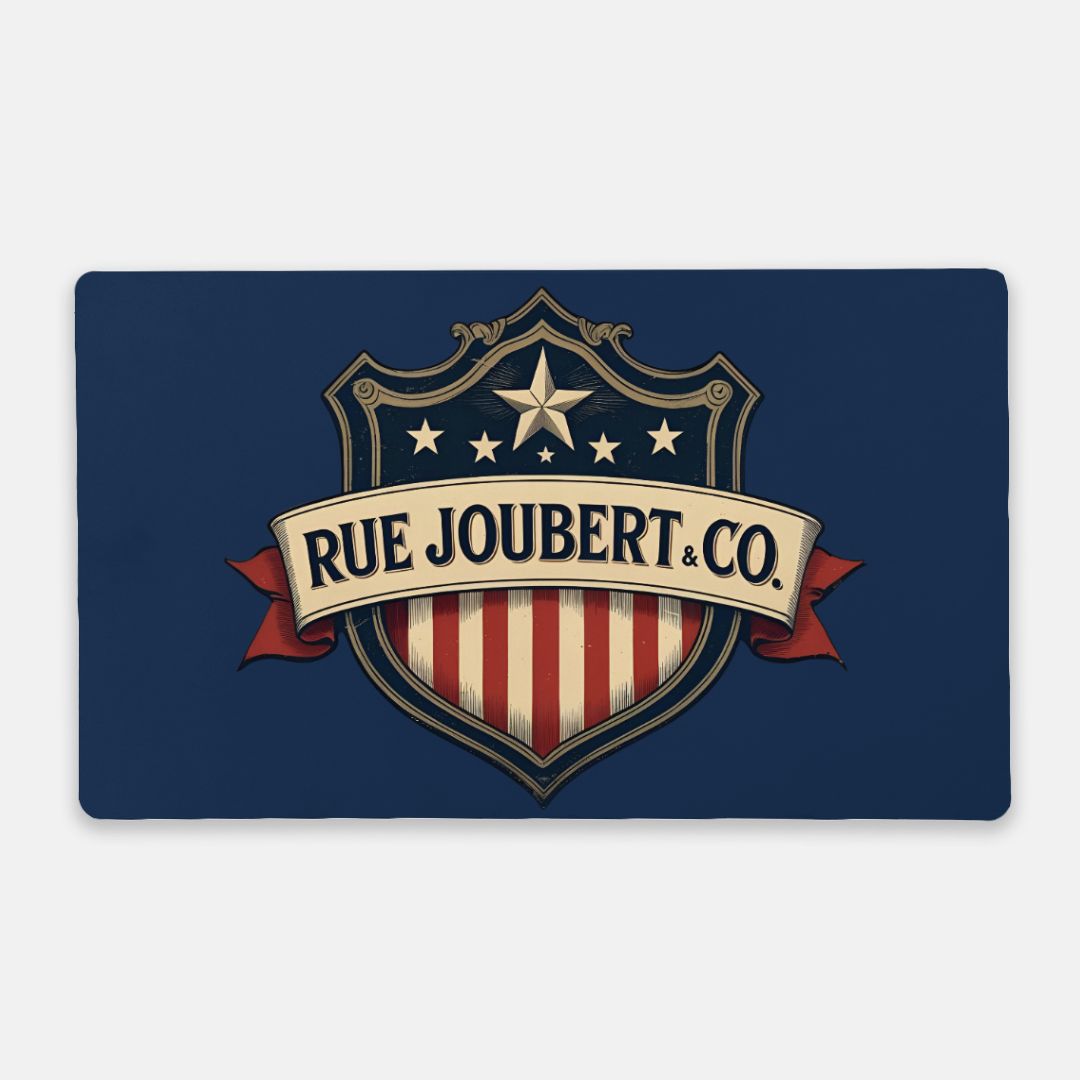 Rue Joubert & Co. Desk Mat - Large (24" x 14")