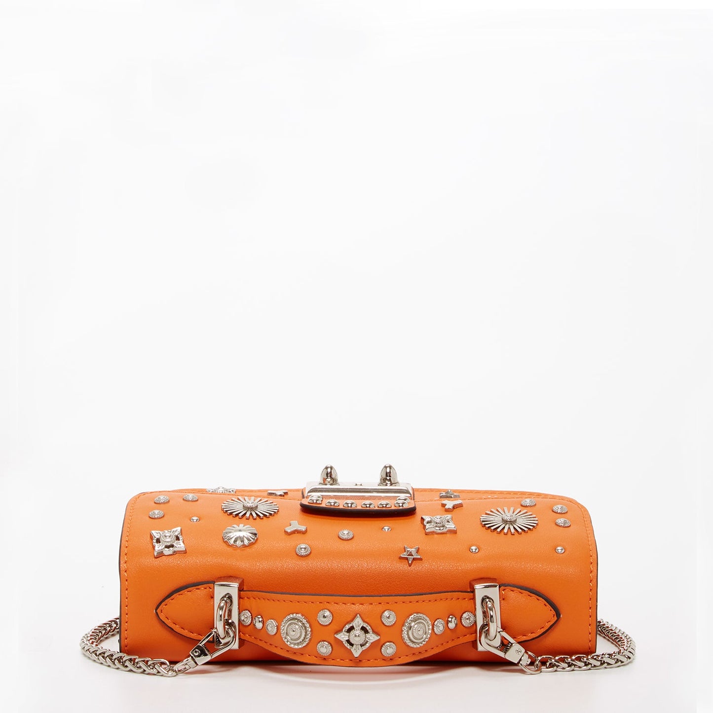 SUSU Studded Small Leather Crossbody Bag