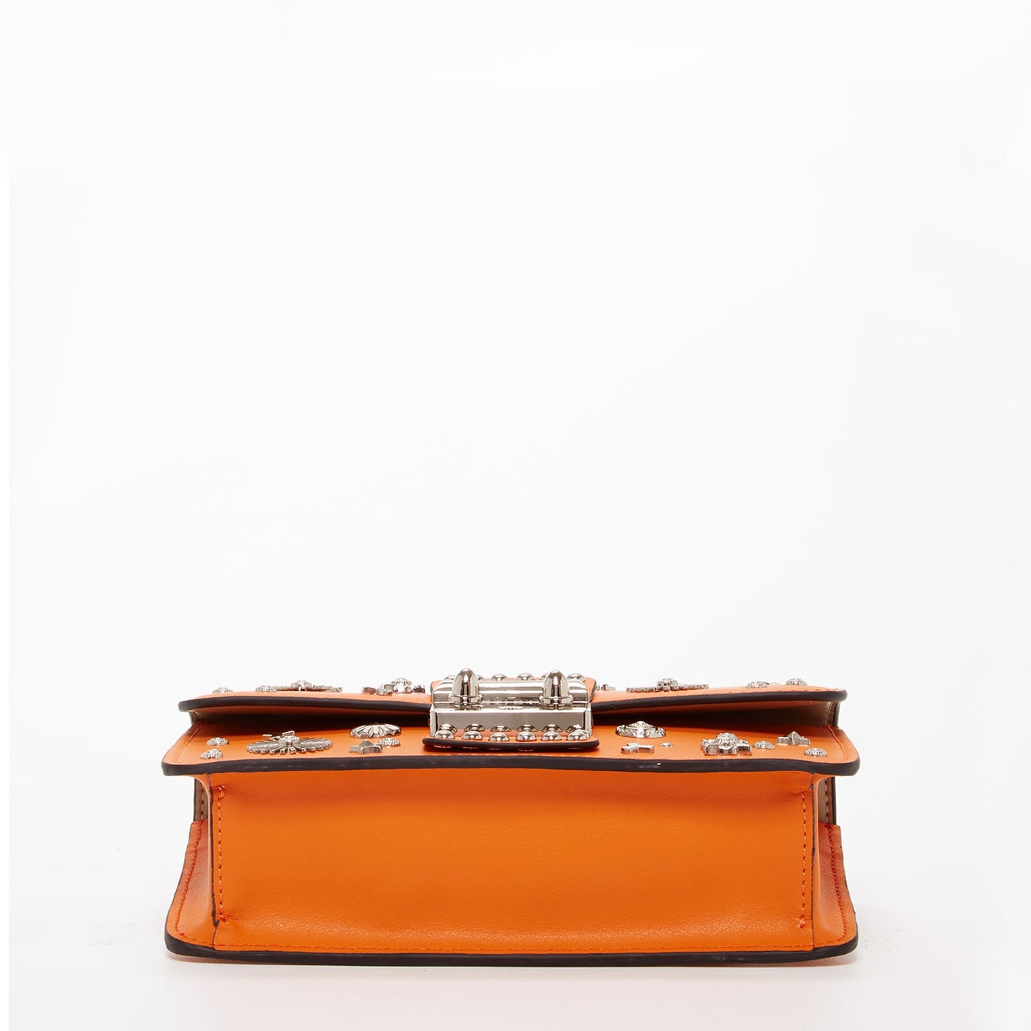 SUSU Studded Small Leather Crossbody Bag