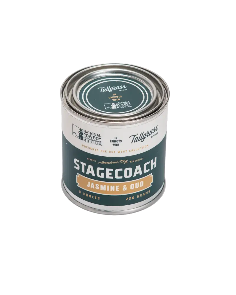 Stagecoach: Jasmine + Oud Soy Wax Candle