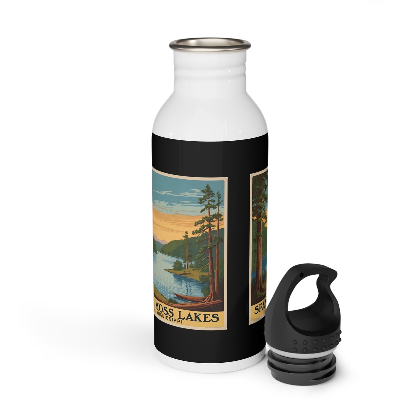 Vintage Stainless Steel Water Bottle