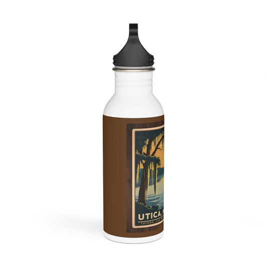Vintage Utica Stainless Steel Water Bottle