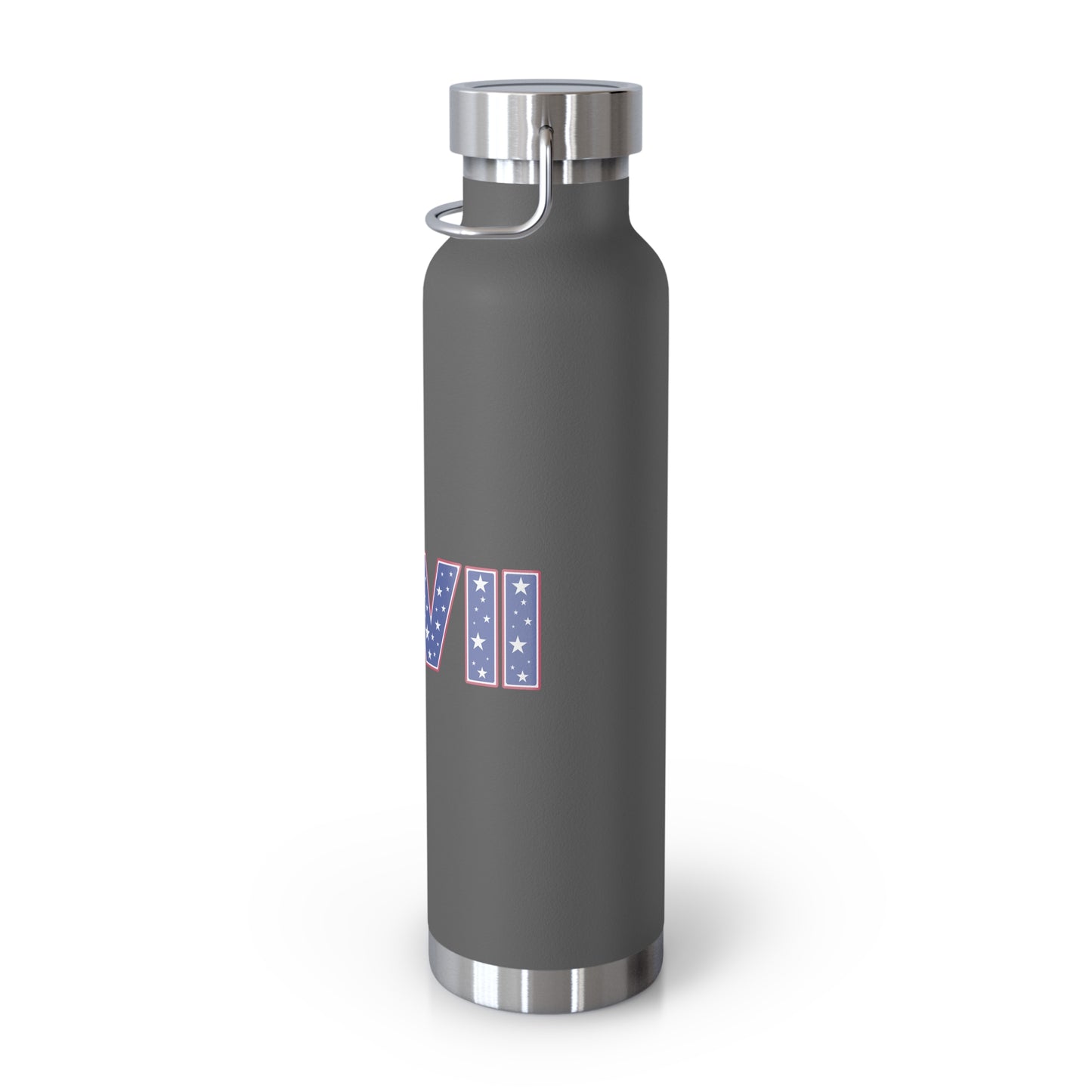 22oz Copper Insulated Water Bottle - XLVII Design