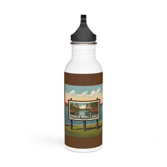 Charming Spanish Moss Lakes Water Bottle
