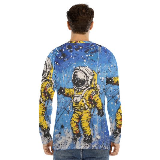 Men's Long Sleeve T-shirt With Raglan Sleeve