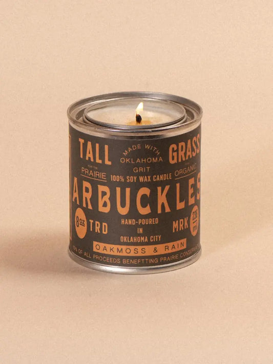Arbuckles: Oakmoss + Rain Soy Wax Candle - 8 oz - Candles