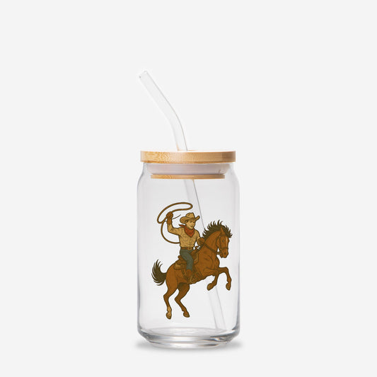 Cowboy Glass Can 16oz