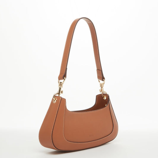 SUSU Leather Baguette Bag