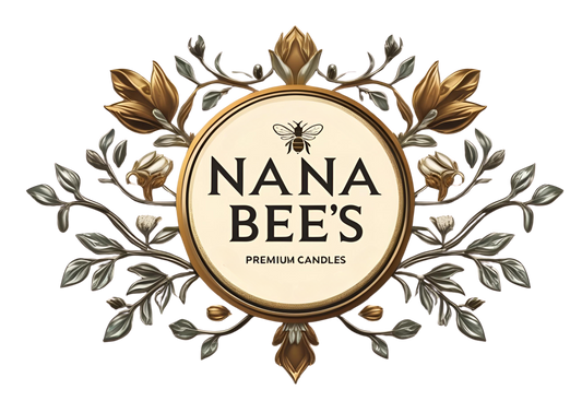 Nana Bee's Premium 9oz Amber Jar Eucalyptus Lavender Herb Candle