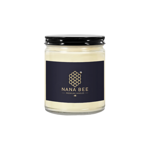 Nana Bee's Premium 4oz Clear Jar Honeysuckle Candle